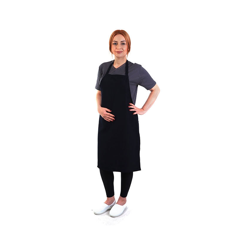 Lacivert Alpaka Aşçı Ön Önlük