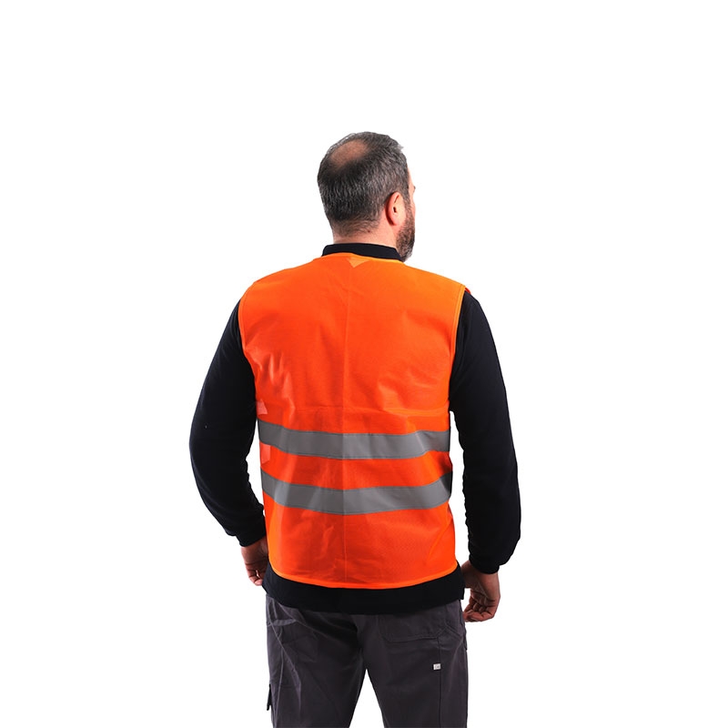 Standart İkaz Yeleği Turuncu Unisex