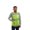 Unisex Yeşil Mühendis Tipi İkaz Yeleği