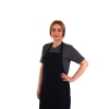 Lacivert Alpaka Aşçı Ön Önlük